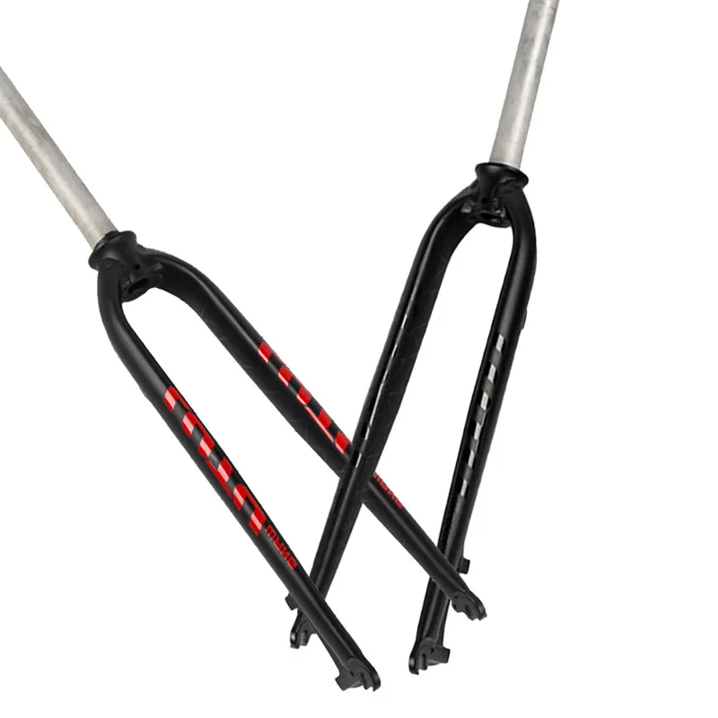 US MTB Bike 1-1/8" Straight/Tapered Tube Rigid Fork 26/27.5/29" Carbon Disc Fork