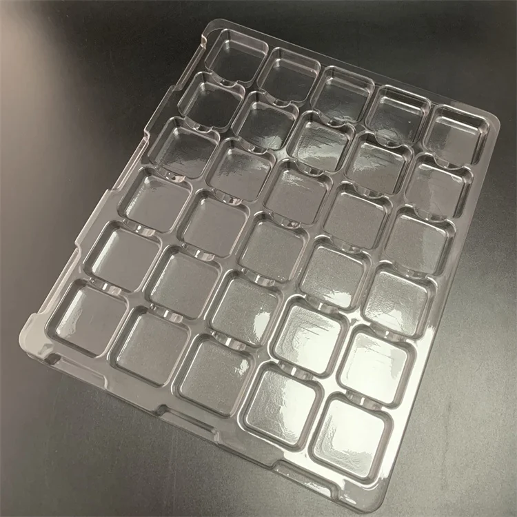 Wholesale Custom Logo Cosmetic Packages Clear Pvc Transparency Plastic Clam Shell Blister Packaging Boxes