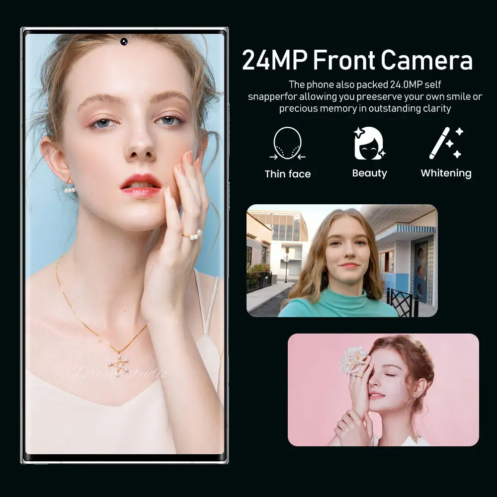 2021 Newest Note30+ 12GB 512GB Smartphone 6.9 Inch AMOLED Screen Android10.0 Smartphone red mi Fingerprint Unlocked Mobile Phone