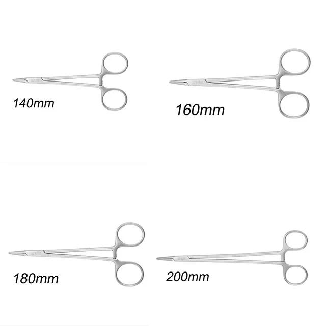 SHINVA Needle Holder All Types with 14cm-20cm Mayo Hegar Surgical Forceps Clamps 5.5"-7.9"
