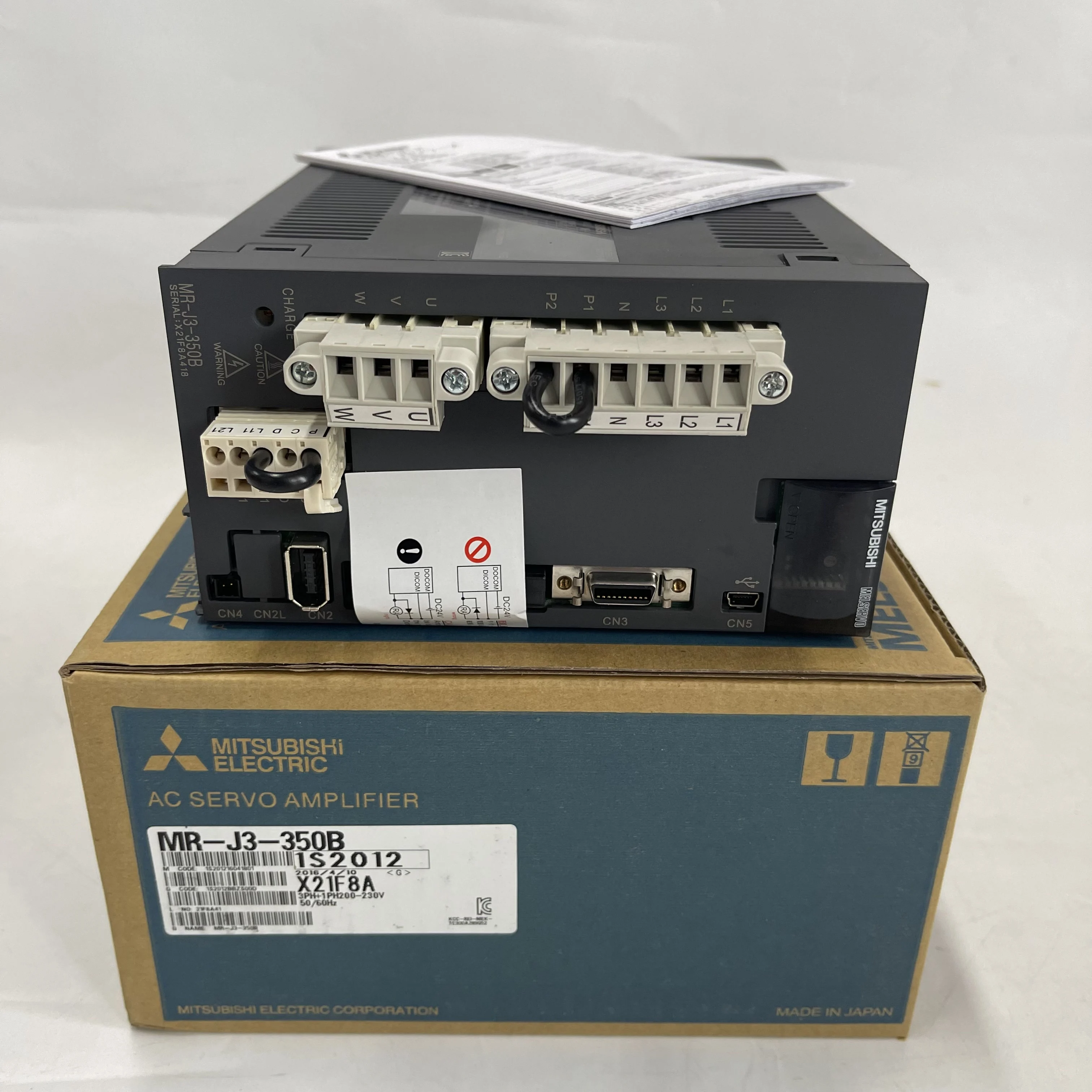 MITSUBISHI AC Servo Amplifier MR-J3-350B