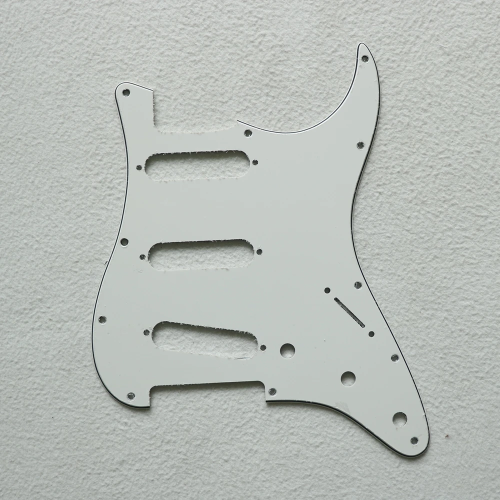 Mint Green Color Electric Guitar Sss Modern Pickguard Made Of 3 Ply ...