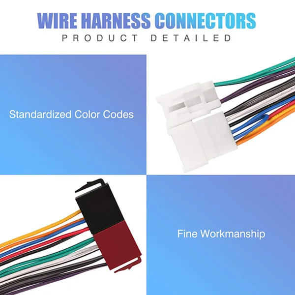 Custom Auto Wire Harness Android Radio Cable Car Amplified Harness