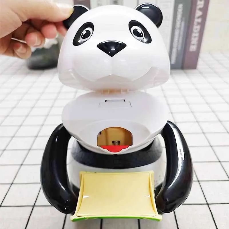 Tirelire Panda Pour Enfants & Adultes - Grande Ouverture, Décoration Bureau & Éducation Épargne