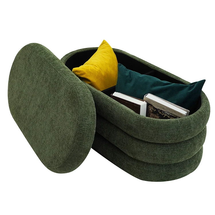 Modern Indoor Velvet Stool Bed End Bench Seat Design Customized Living Room Furniture Top Grade Long Ottoman Bench Boucle Fabric