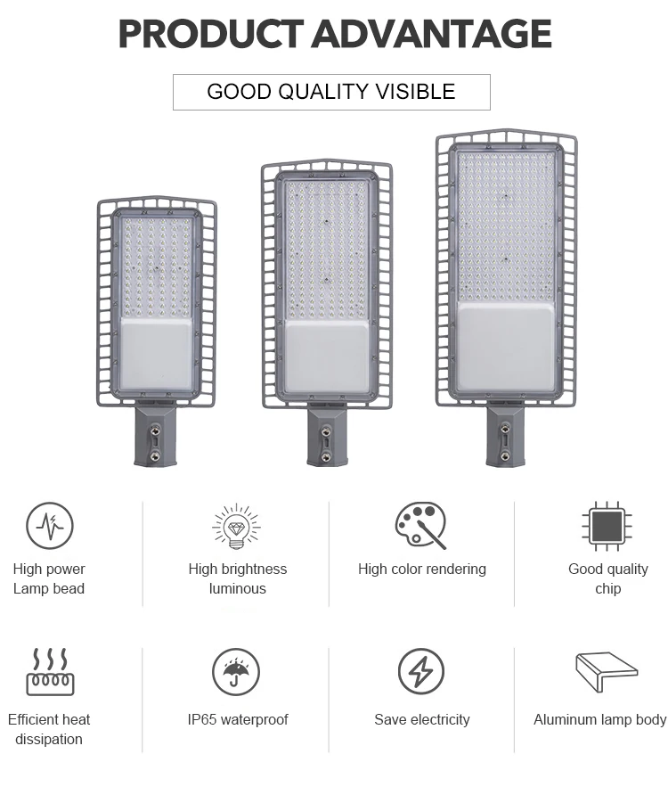 Wholesale Price Lighting Outdoor Waterproof Ip65 50w 100w 150w Aluminum SMD Led Road Lights