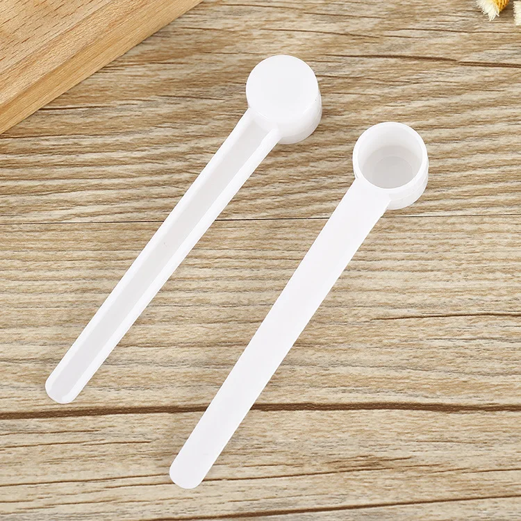 1g 2ml Disposable 1g White Plastic Spoon Limit Salt Spoon,Measuring ...