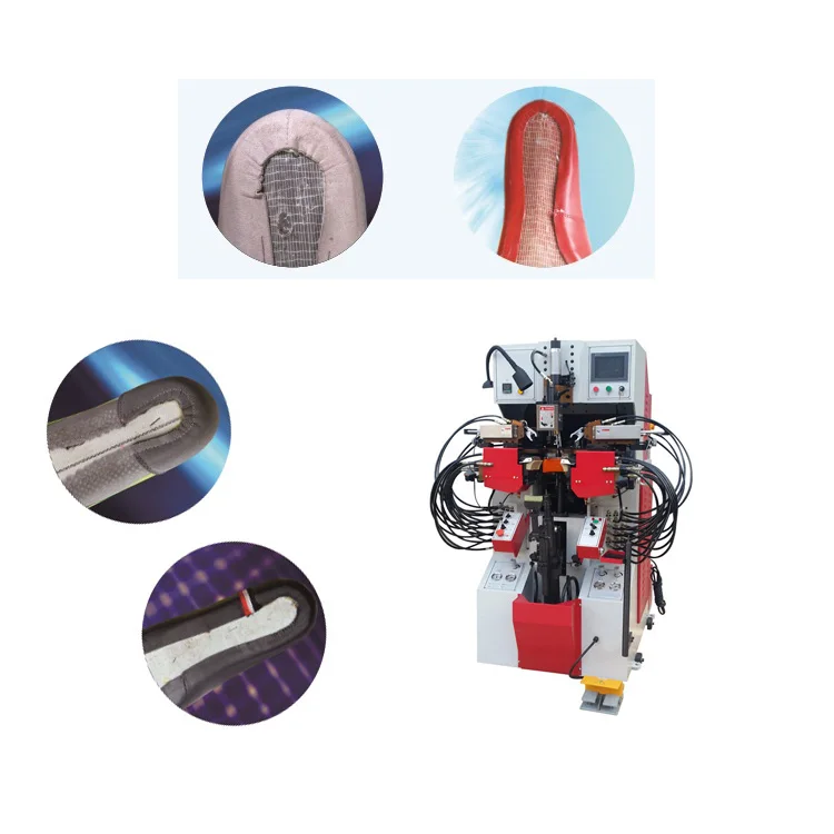 Leather Safety Shoe Making Machine Hydraulic Automatic Shoes Heel Seat and Side Lasting Machine