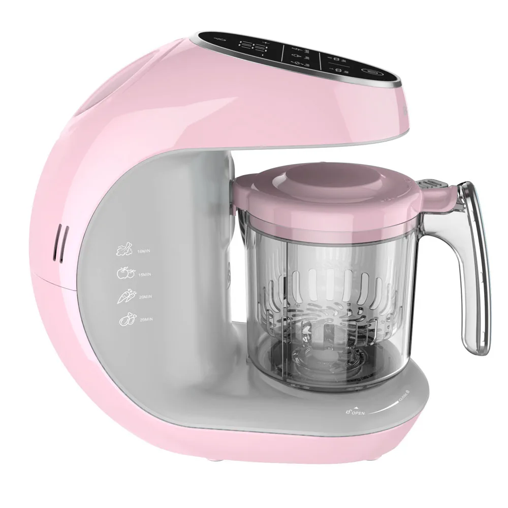600ml Capacity Electric Touch Panel Baby Food Processor / Steamer /food Cooker/Baby Food Maker