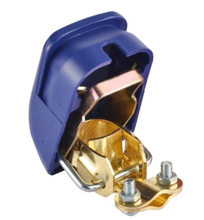 Universal 12V Screw Terminal Quick Release Battery Connectors Top Post Battery Terminals with Plastic Cover for Cars and Vans