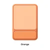 Orange-Wrist Rest Mouse Pad