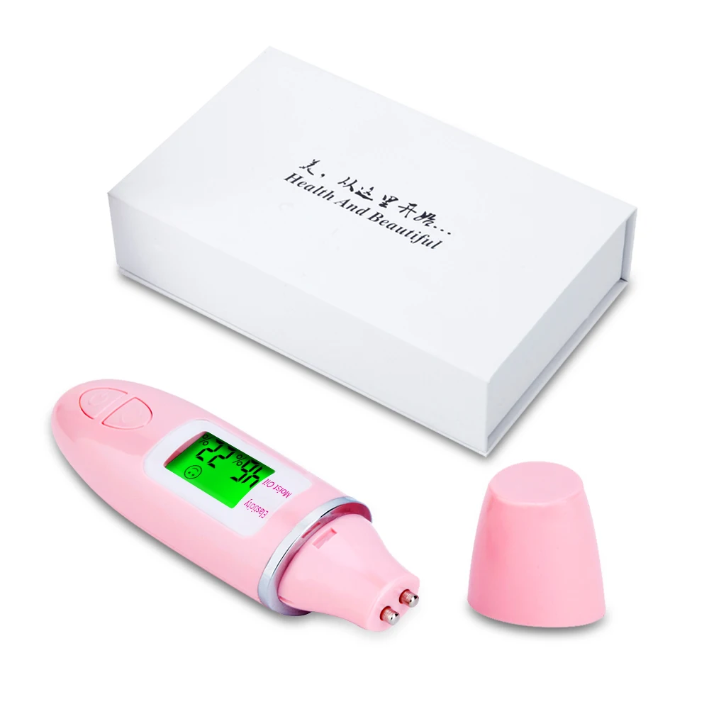 LCD skin tester digital facial moisture monitor oil tester test machine personal scanner health portable smart skin analyzer