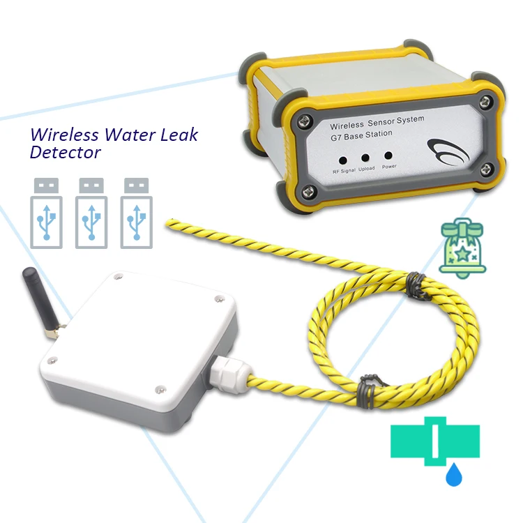 Water Leak Alarm System Water Pipe Detector Underground Water Leak