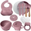 round baby plate
