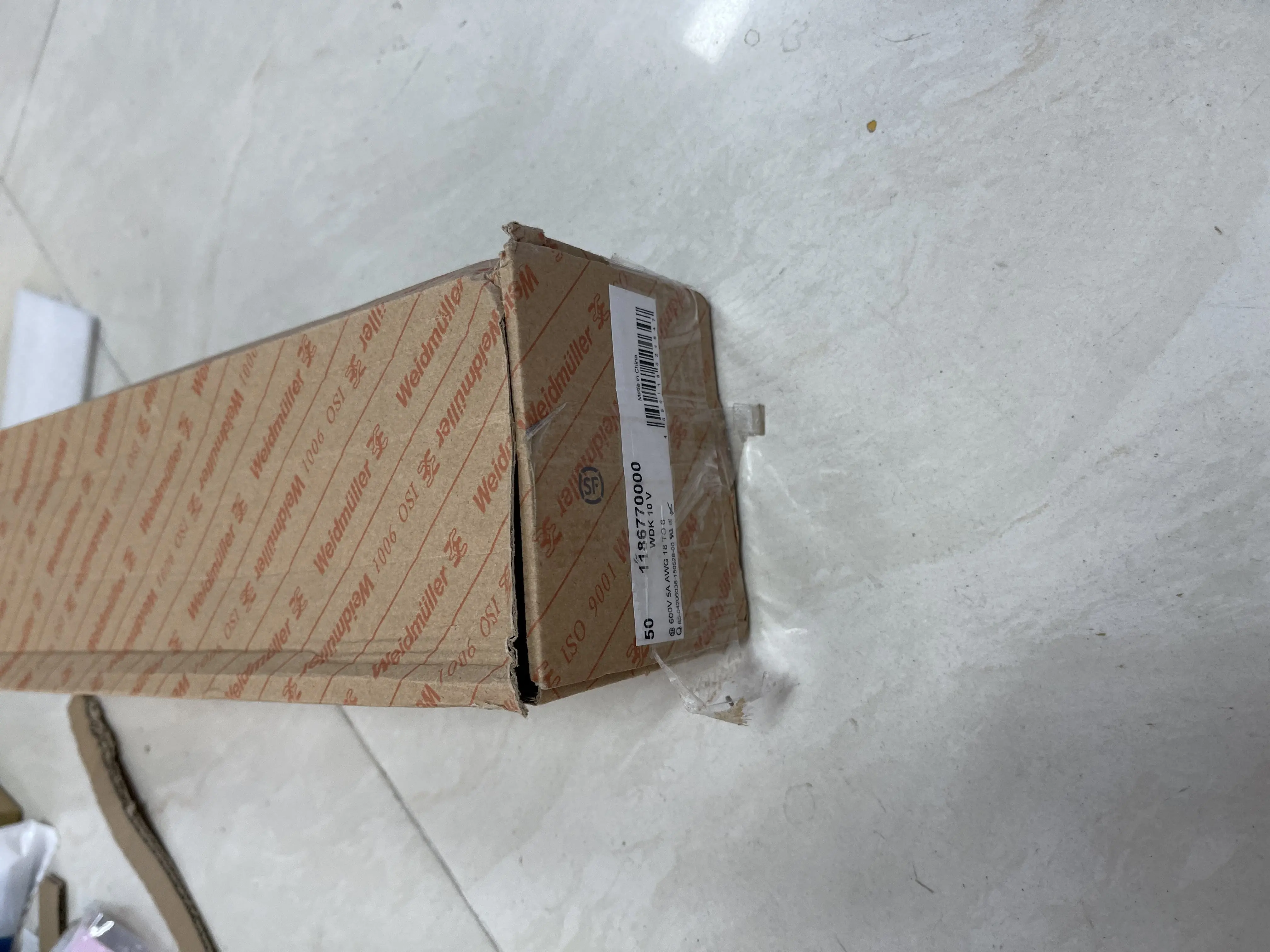 Weidmuller Terminal Block WDK 10 V 1186770000 Weidmuller Terminal Block WDK 10 V 1186770000