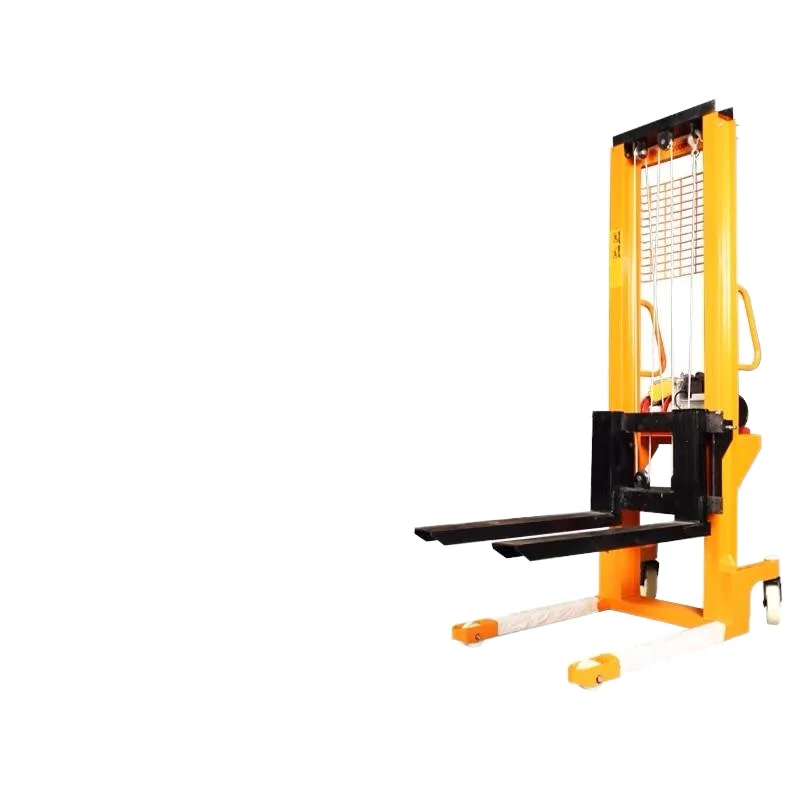 Material Handling Tools Pallet Forklift 1000KG Manual Hydraulic Stacker 1.6m Lift Height Hydraulic Manual Hand Stacker