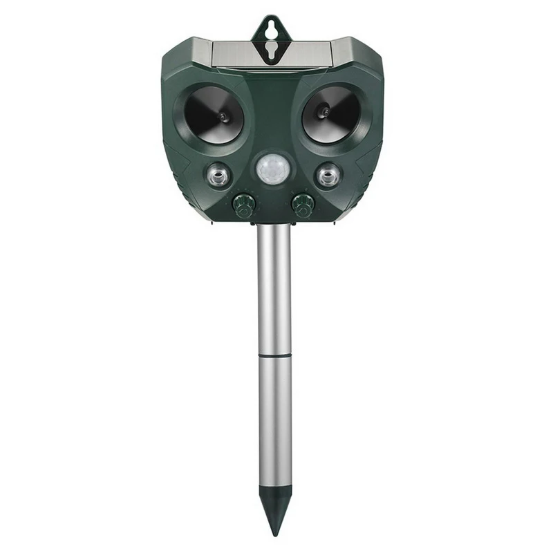 2023 бестселлер, ультразвуковой отпугиватель животных на солнечной энергии и собак, кошек, обезьян, птиц, слонов, диких животных, Репеллент для улицы