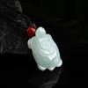 Jade money turtle pendant DW64