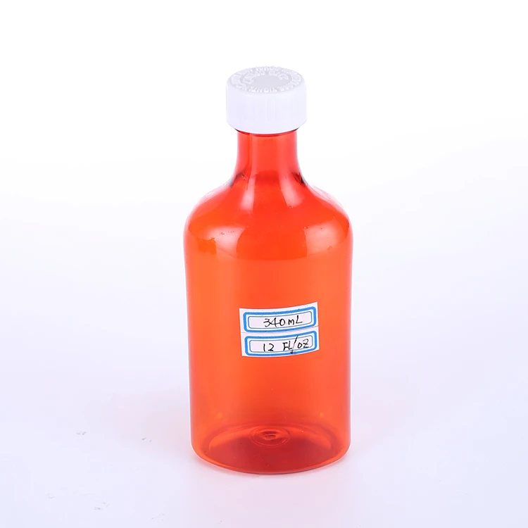 OEM 1OZ 2OZ 3OZ 4OZ 6OZ 8OZ 16OZ Pharmacy Plastic Oval Bottles