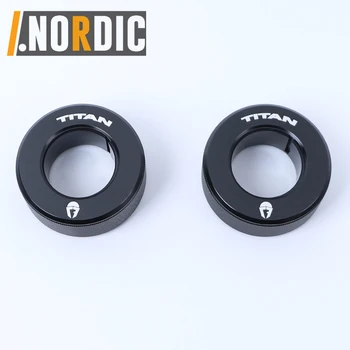Magnetic Quick Lock Barbell TwistLock Clamps (Pair) -  2"  OB Size Weight Collars - Quick Release Collar Clips
