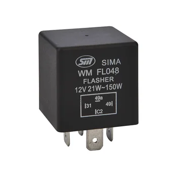 Auto unit flasher 4 pin 12v 24v Automotive flasher relays WMFL048