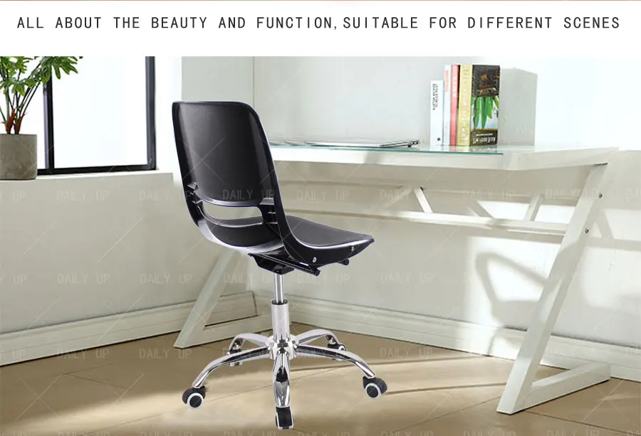 Simple Design Revolving Office Chair Lifting And Breathable Computer Chair With Universal Wheels For Meeting And Conference