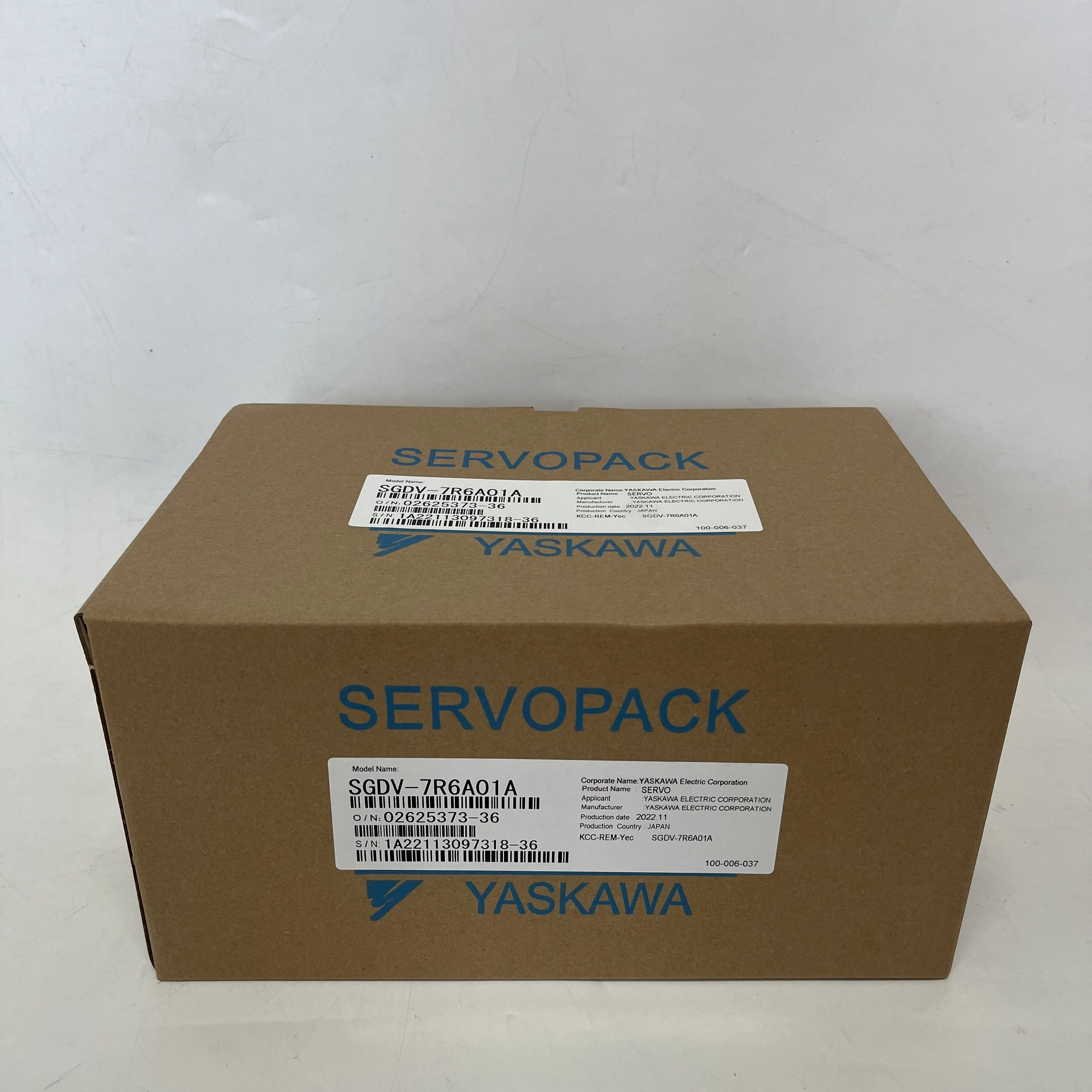 Yaskawa Servo Drive Servopack SGDV-7R6A01A Yaskawa Servo Drive Servopack SGDV-7R6A01A