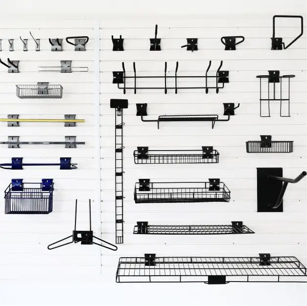 Vertical Ski Rack Mounted For Garage Room Organizer Acrylic Slatwall ...