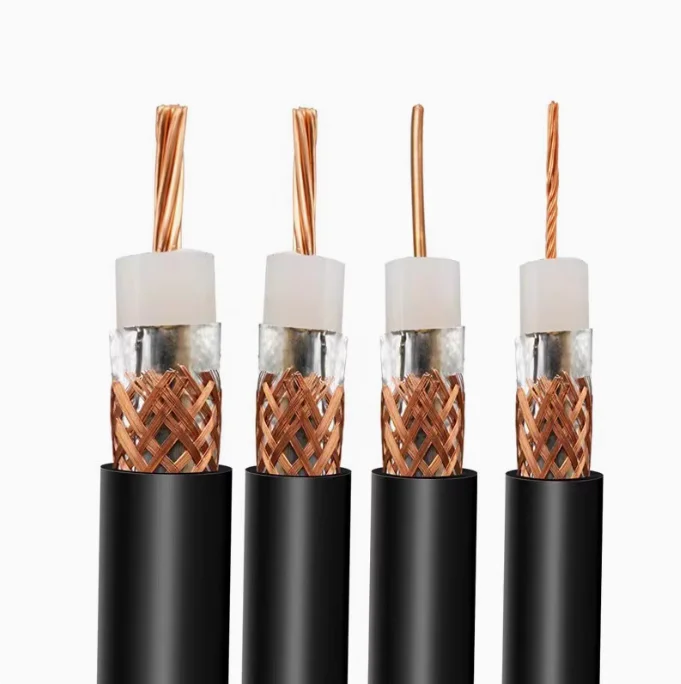 Copper core digital TV cable 75-5 RF cable closed line line Household set-top box TV signal cable