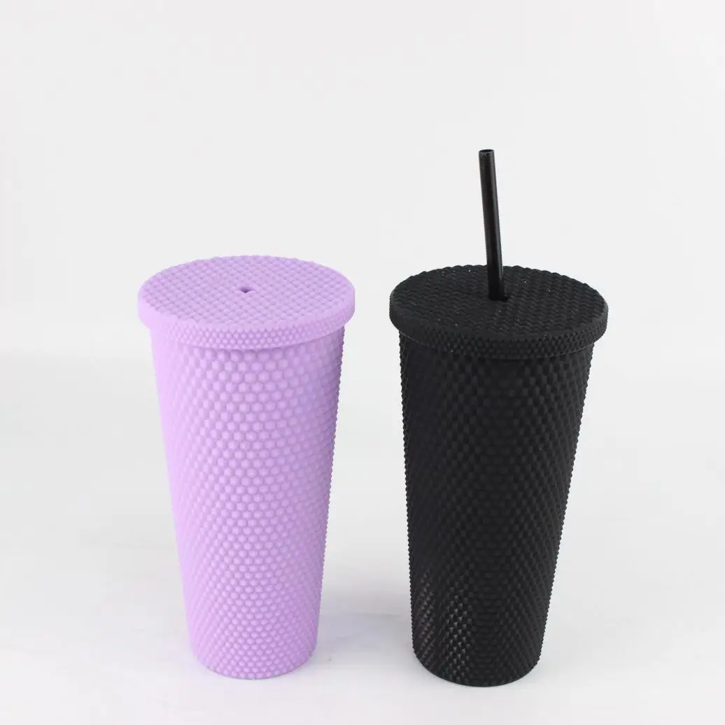 2021 черная матовая кружка-неваляшка Venti с шипами 24