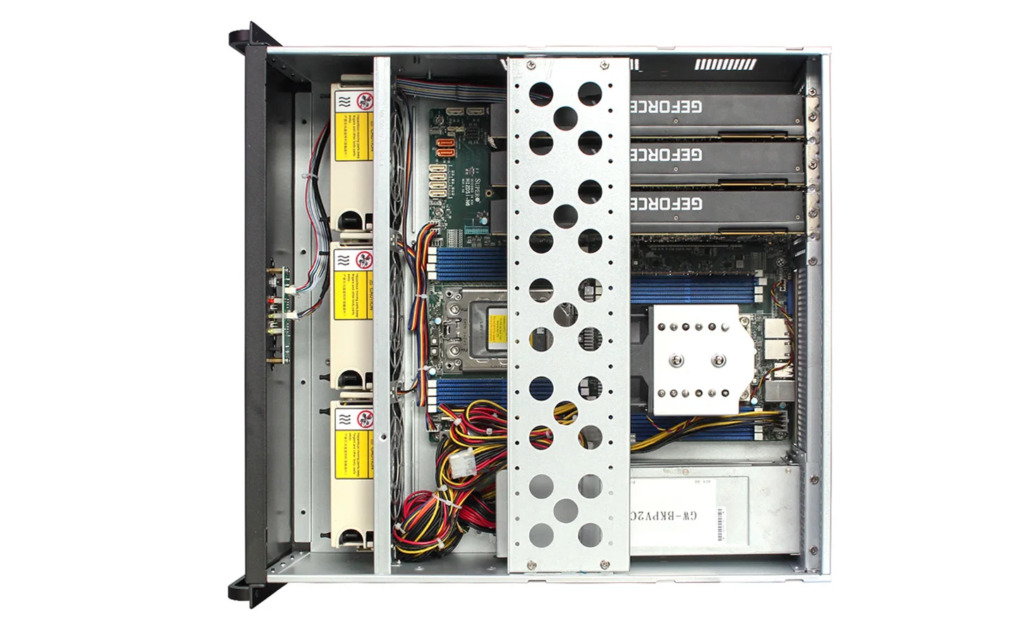 F4808 GPU Server Case - AI Server Support with Max 3pcs GPU