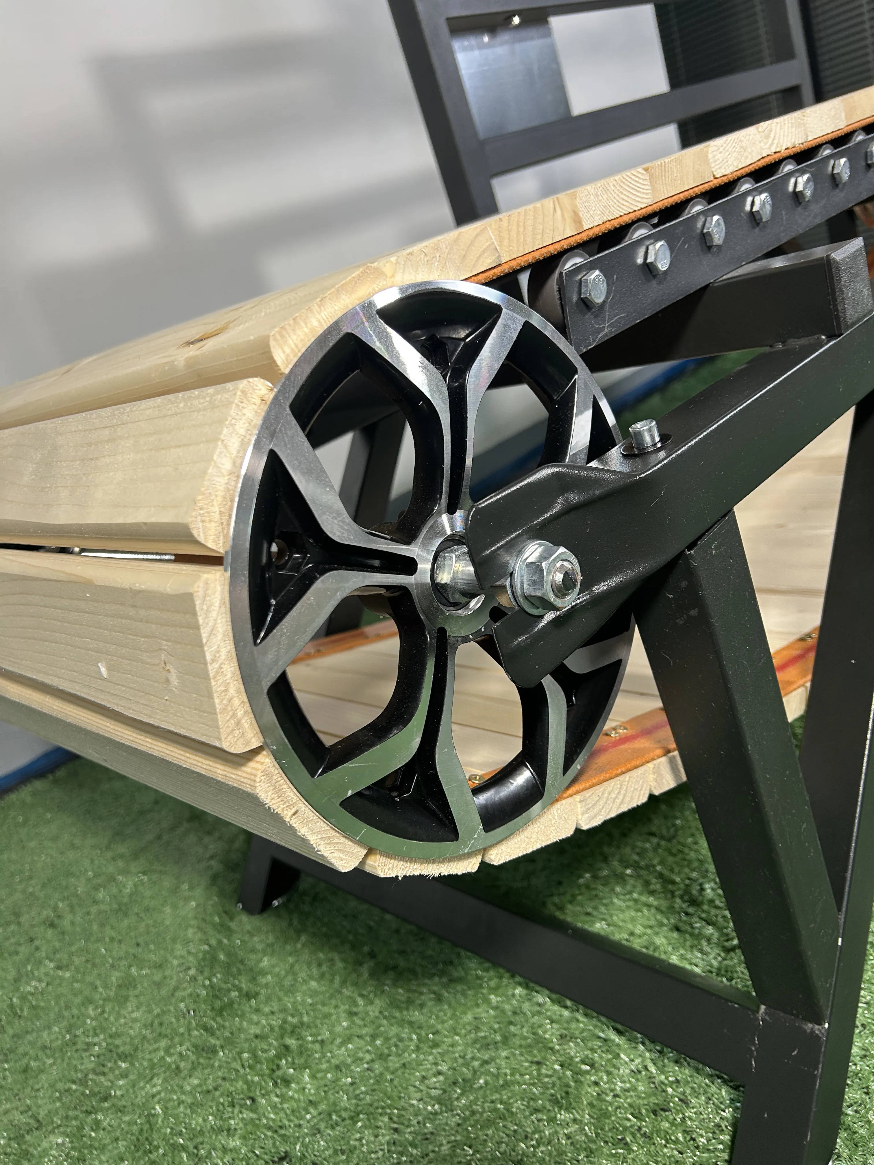 2023 New Style Slatmill For Dogs Wooden Manual Dog Treadmill Machine