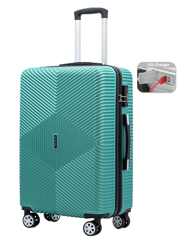 smart luggage luggage with portable charger