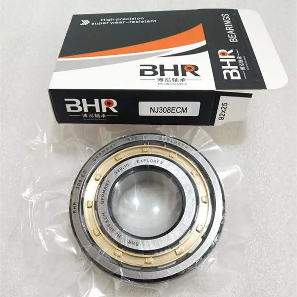 High Stability Single Row Cylindrical Roller Bearing NJ 222 ECM NJ222EM Heavy Duty Roller Bearing NJ222