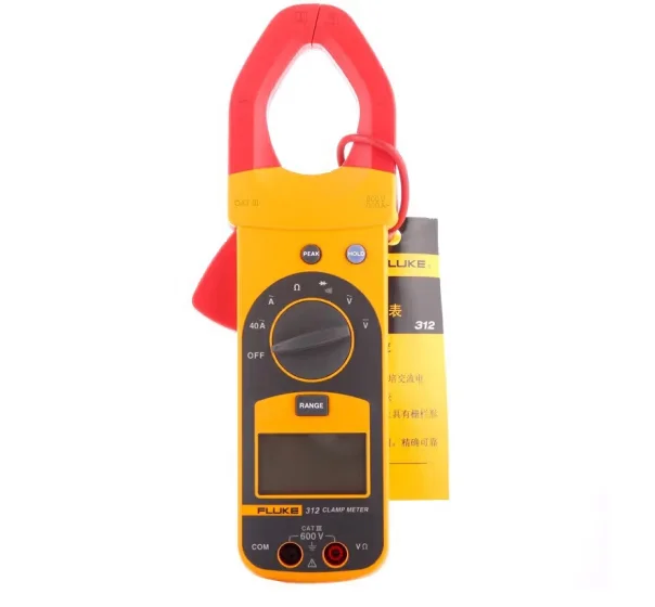 Fluke 312 high-precision AC-DC clamp meter Current and Voltage Industrial meter Digital clamp meter