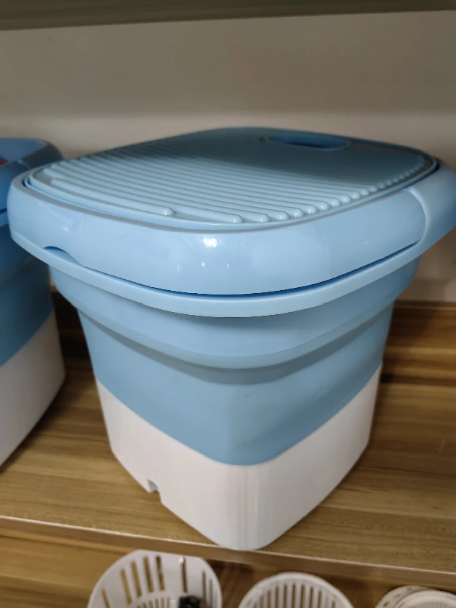 Automatic Folding Washing Machine,Mini Foldable Washing Machine,Mini