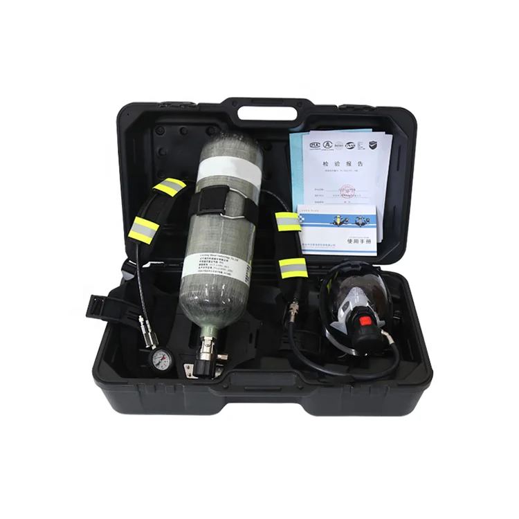 Firefighting Scba Positive Pressure High Strength En137 Certificate Air ...