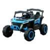 Blue four-wheel drive