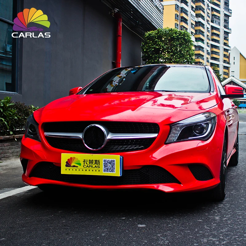 Carlas 1.52 16M Premium Pvc Candy Colours Customisable / Body Colour Change Film Give Your Car A