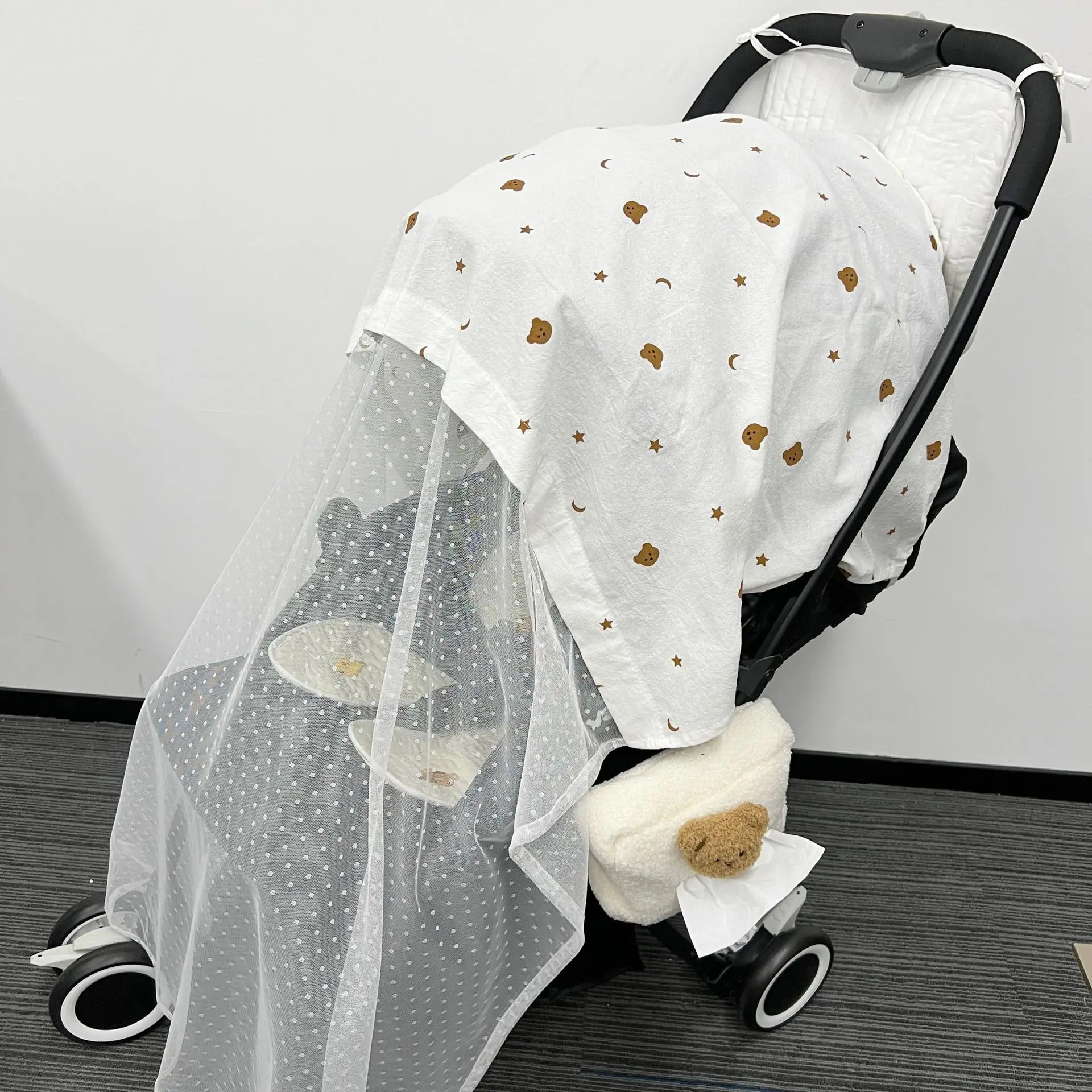 Ins Baby Mosquito Net For Strollers Carriers Car Seats Cradles Portable