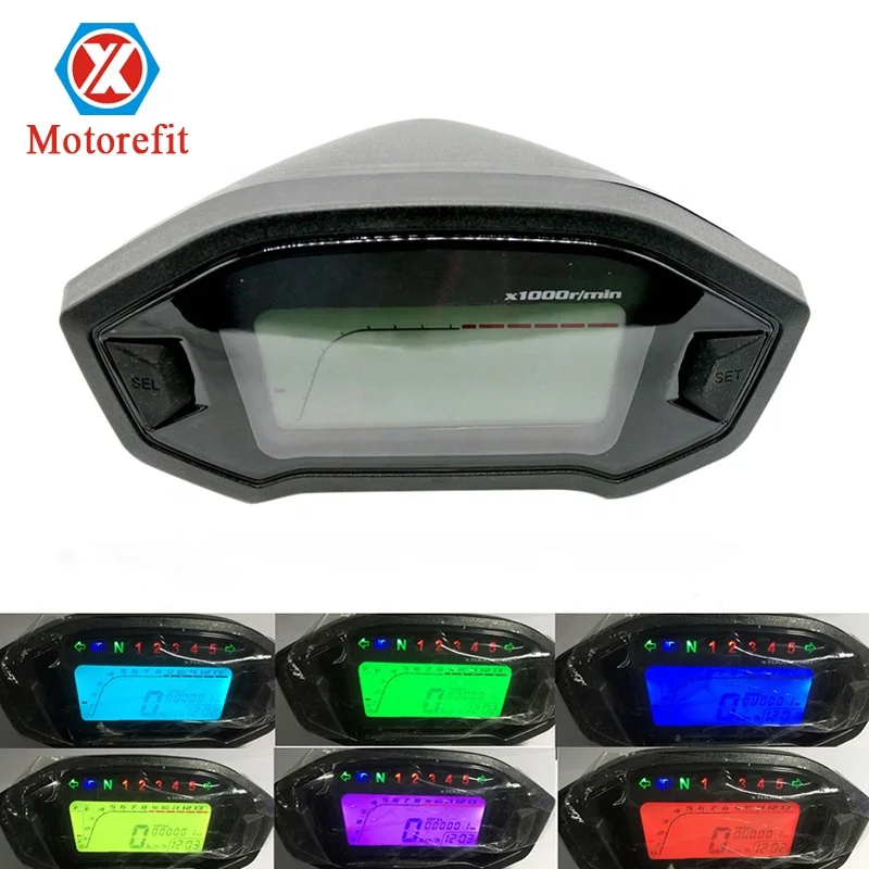 universal motorcycle digital speedometer