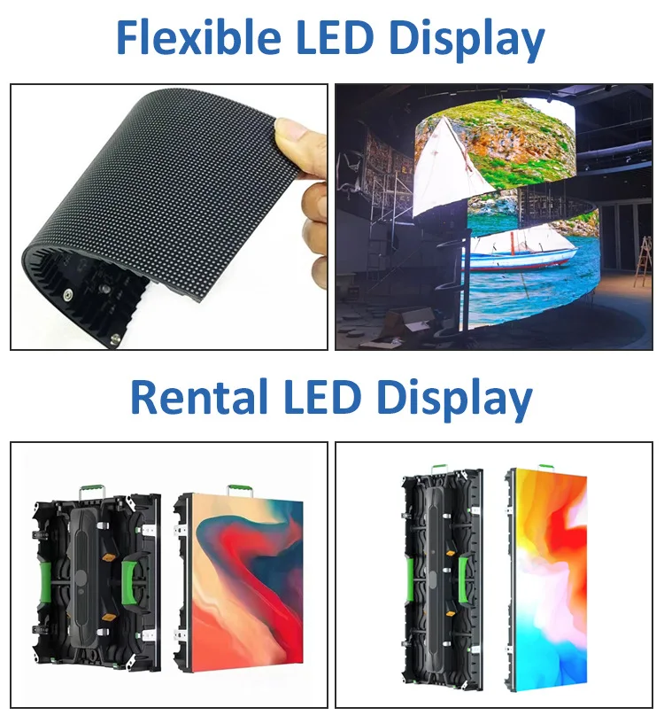 High Quality Waterproof Outdoor Foldable Led Screen Flexible Led ...