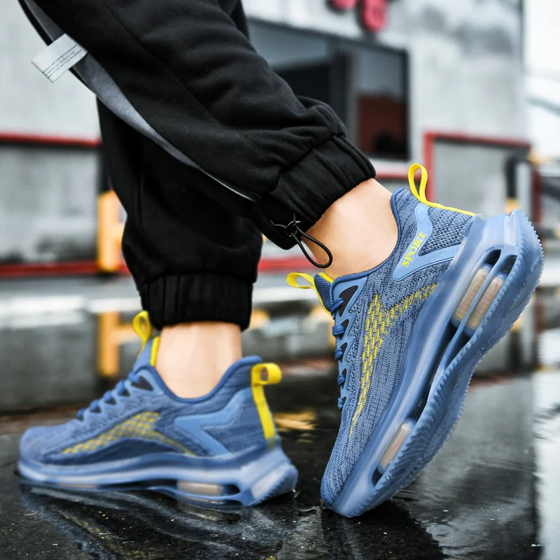 Sapatos Casuais Masculinos,Sapatos Casuais Para Homens Com Almofada De Ar  Dupla,Estilo Caminhada,Verão 2022 - Buy Sapatos Almofada De Ar  Juventude,Reathable Tênis,Ar-almofada De Esportes De Lazer Sapatos Product  on Alibaba.com