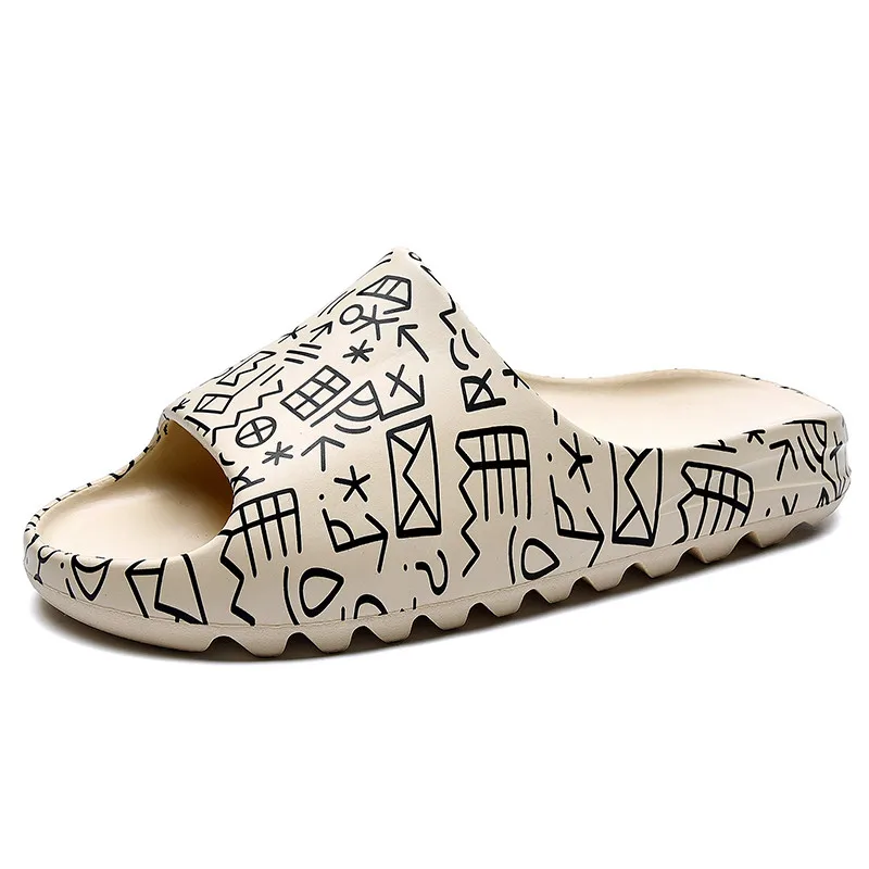 Zapatillas Yeezy Slide Para Mujer Y Niño,Zapatos Con Letras