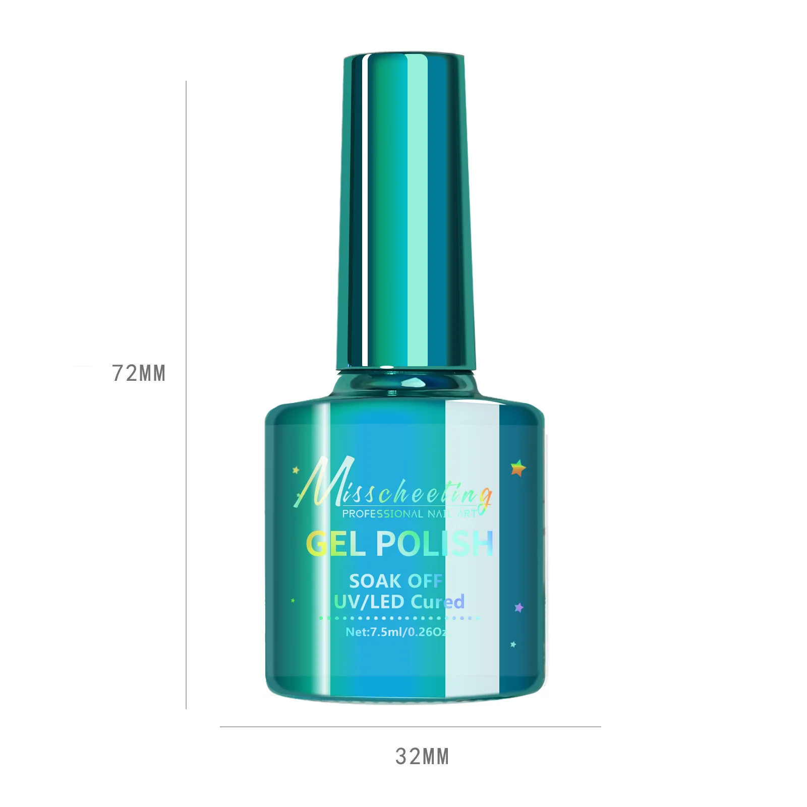 8ml 12d Laser Cat Eye Gel Nail Polish For Nail Art Decorations