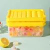 12 cubos Circle+20 cubos Square*2+ Caja de almacenamiento + Pala para hielo