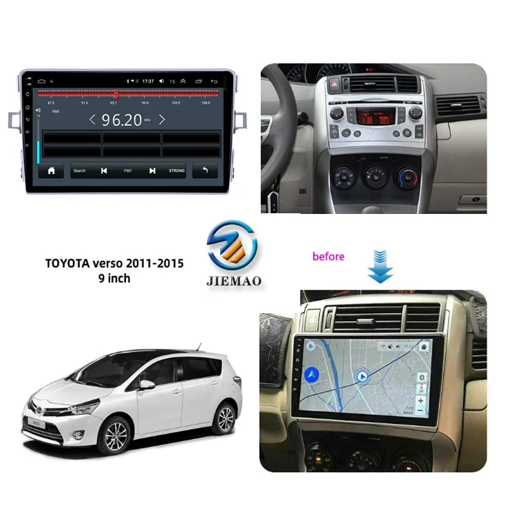 Android Car Dvd Radio Stereo Player With Gps Multimedia System For Toyota  Verso/ Ez 2016 With Bt/wifi - Buy Gps Navigation Highlander Android,Car  Radio Player,For Toyota Verso/ Ez 2016 Product on 