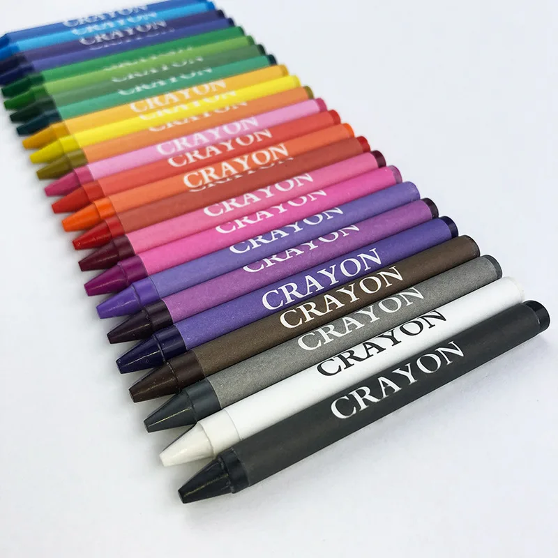 Wholesale Customize Non-toxic 6/8/12/24 Color Wax Crayons Kid For Children  Crayons - Buy Wholesale Customize Non-toxic 6/8/12/24 Color Wax Crayons Kid  For Children Crayons Product on