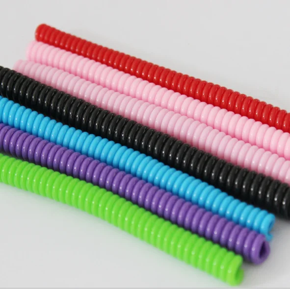Custom Plastic Pvc Compression Springs Coil Spring for Sprial Hair Ties Crafts Keychains