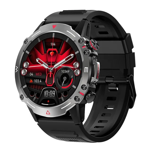 High Quality AMOLED Screen HK87 Smart Watch IP68 Waterproof Outdoor Sports Bluetooth Call Fitness Tracker Fashion Smartwatch
